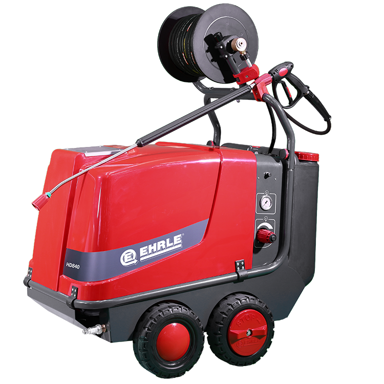 Mobile Heisswasser Hochdruckreiniger Mittelklasse HDE